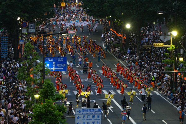 SANSA舞祭遊行隊伍